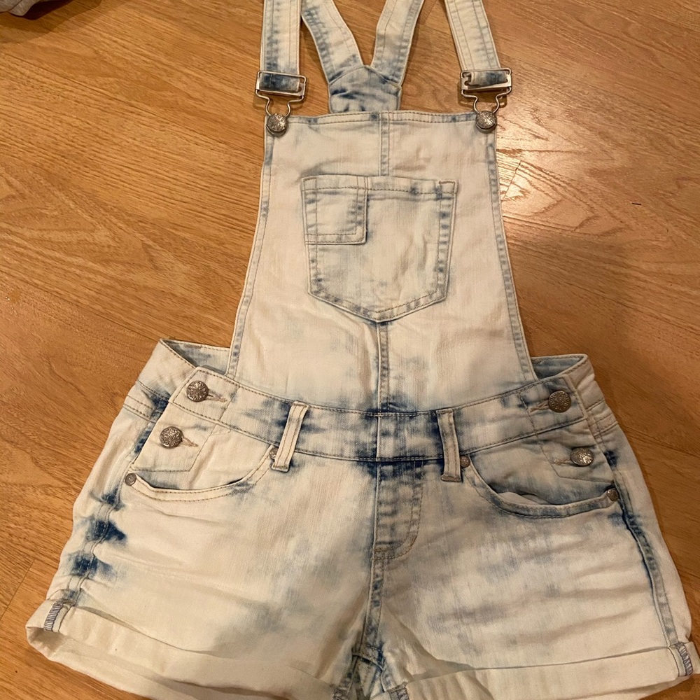 Jean short overall
